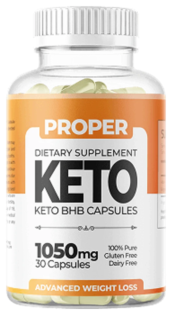 Proper Keto cápsulas — suplemento para bajar de peso en México